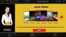 Mr. Racer: Menu